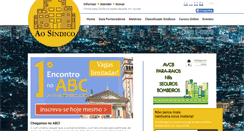 Desktop Screenshot of aosindico.com